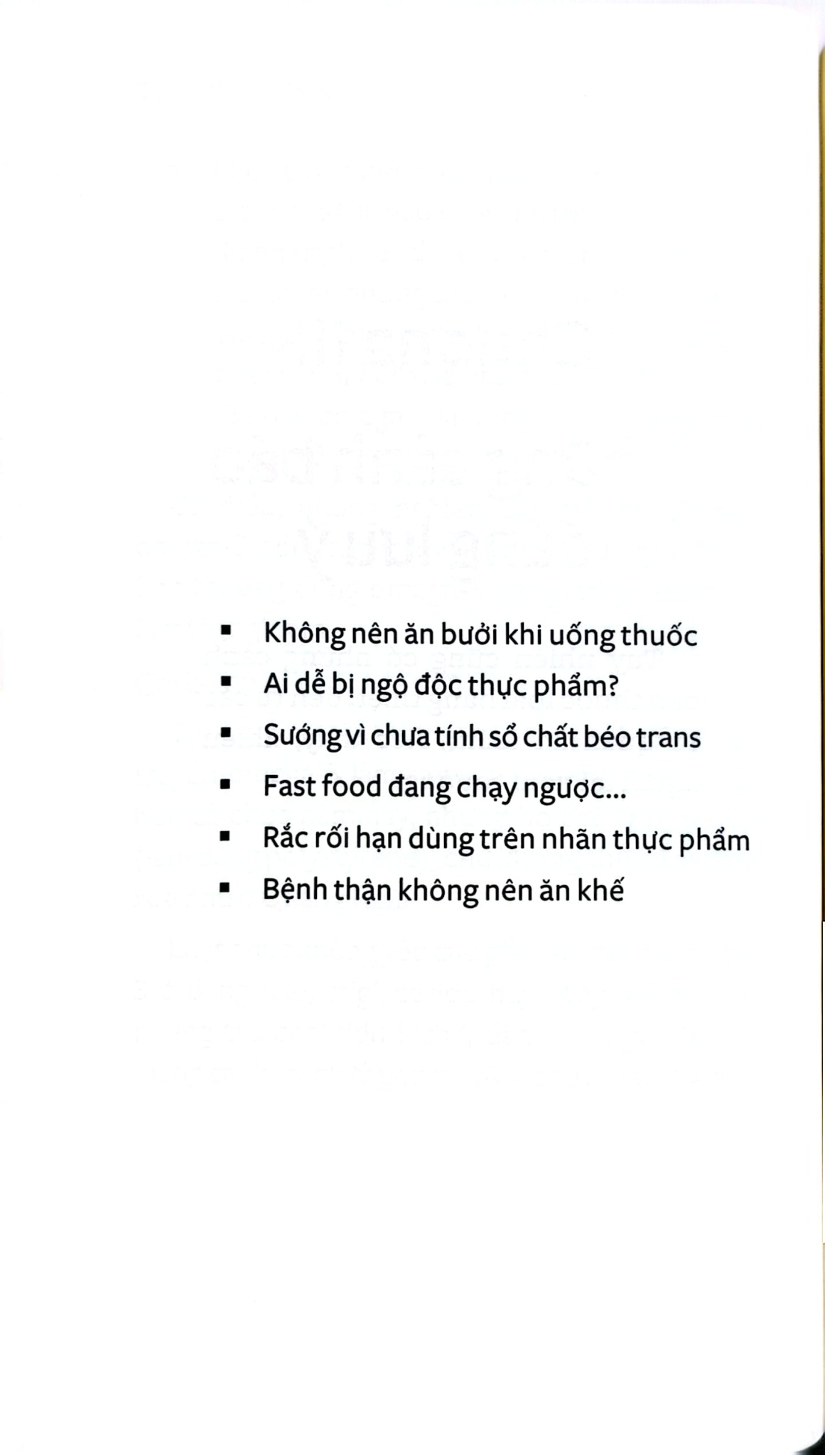 Bộ Sách Ăn Để Sướng Hay Ăn Để Sợ? - Vũ Thế Thành