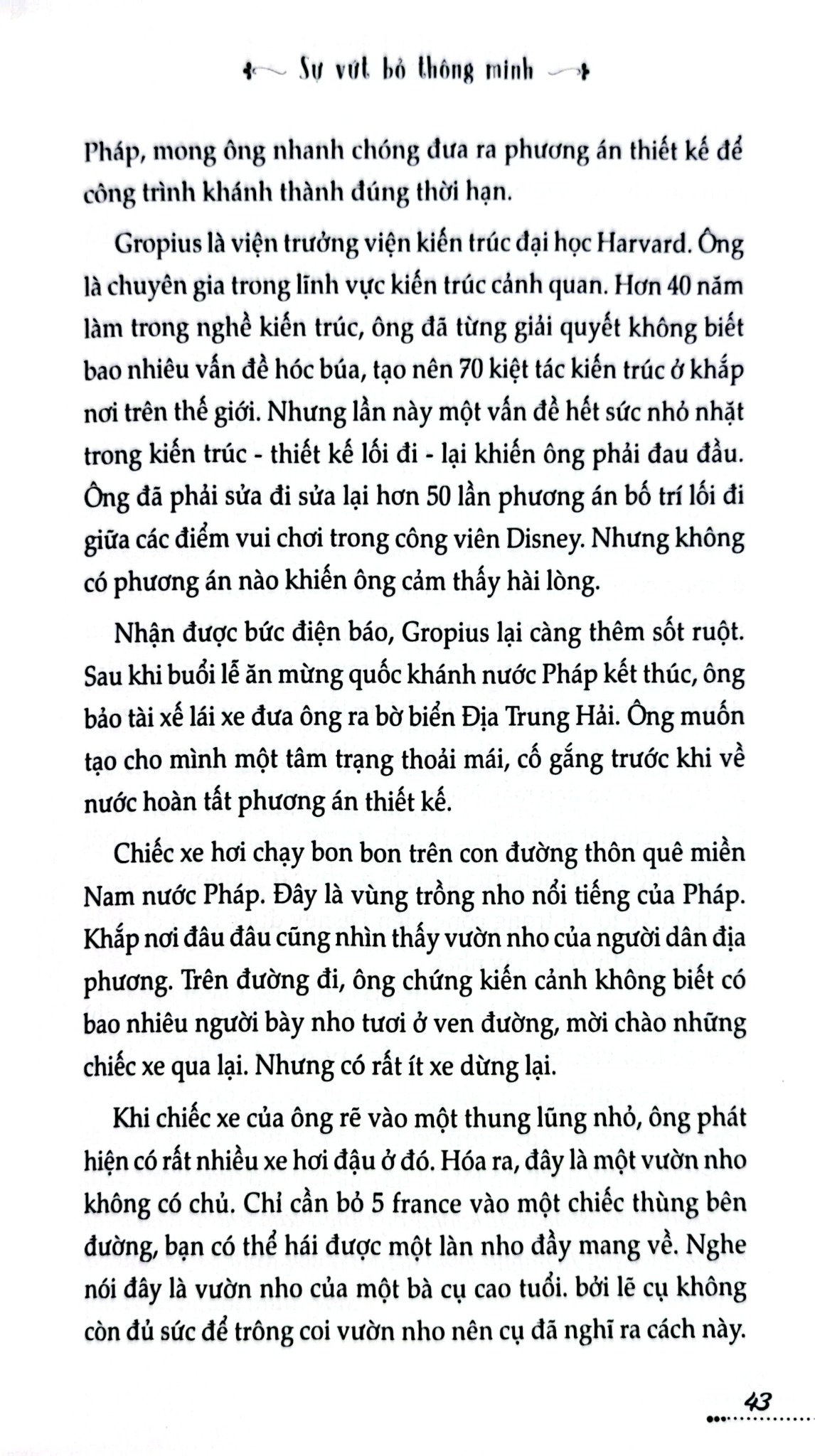 Tủ Sách Kỹ Năng - Sự Vứt Bỏ Thông Minh - Trần Giang Sơn