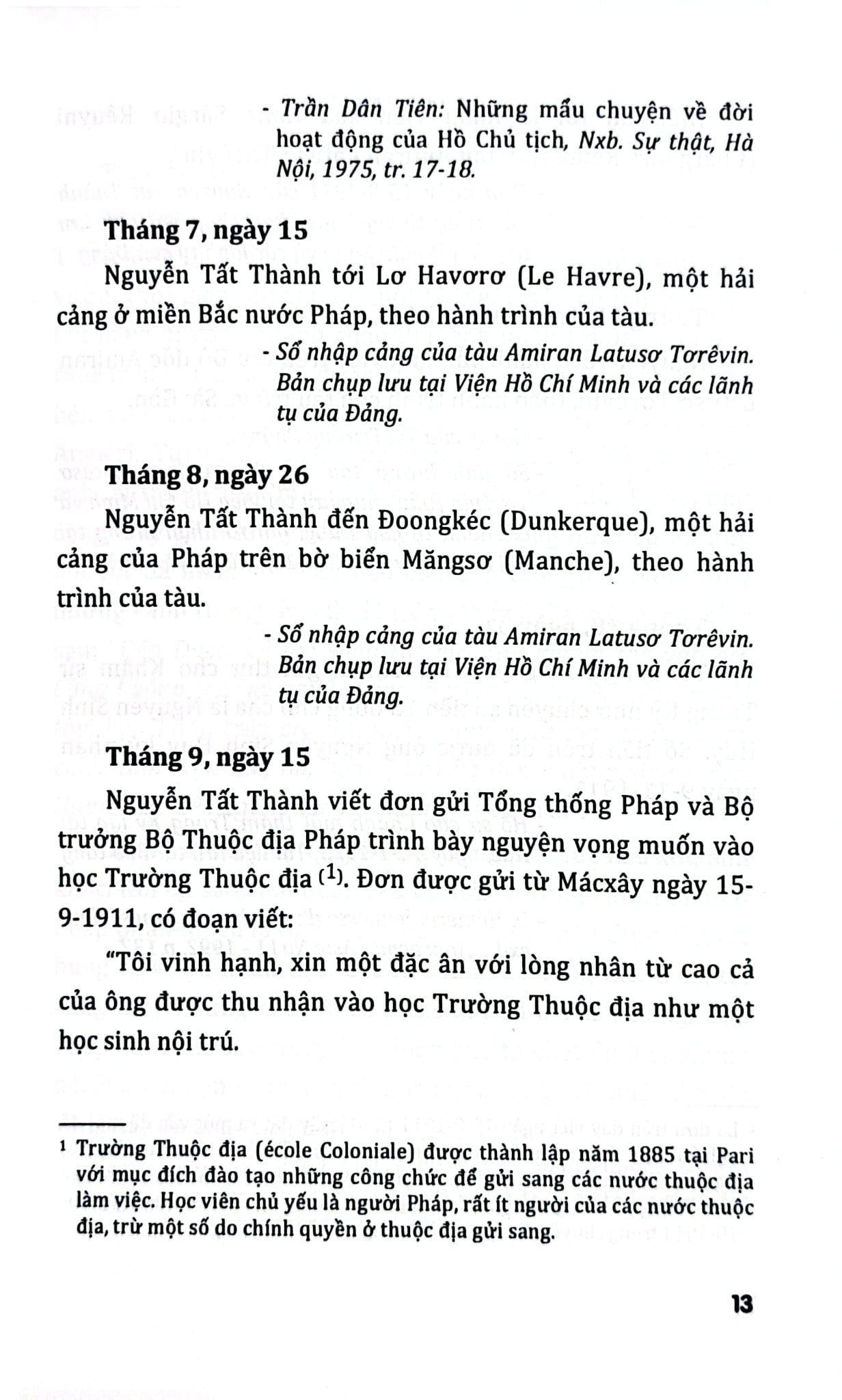 Chủ Tịch Hồ Chí Minh Với Nước Pháp - Vũ Thị Kim Yến