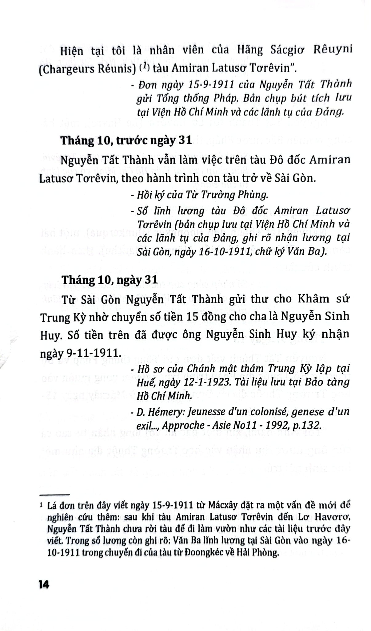 Chủ Tịch Hồ Chí Minh Với Nước Pháp - Vũ Thị Kim Yến