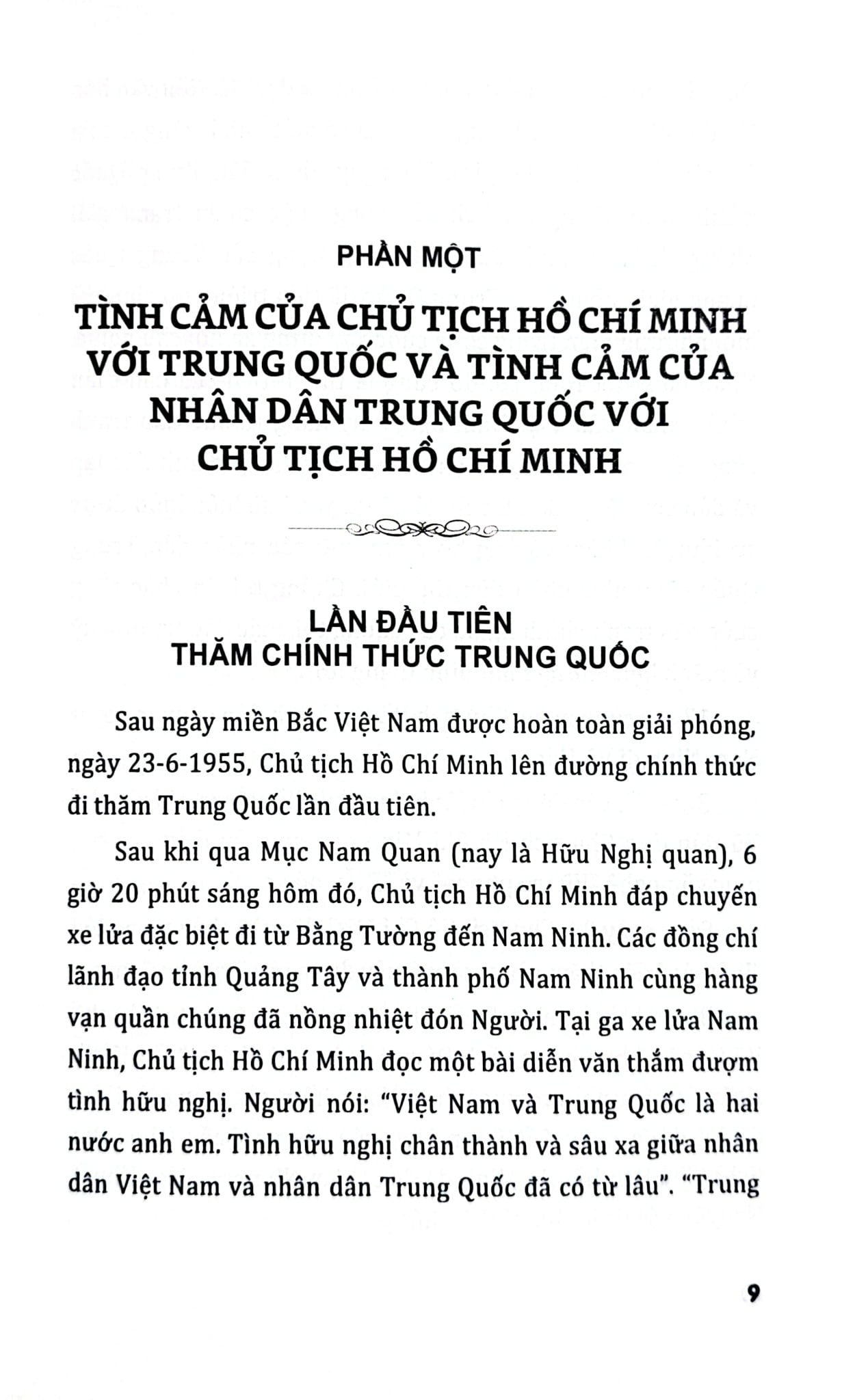 Chủ Tịch Hồ Chí Minh Với Trung Quốc - Đặng Quang Huy