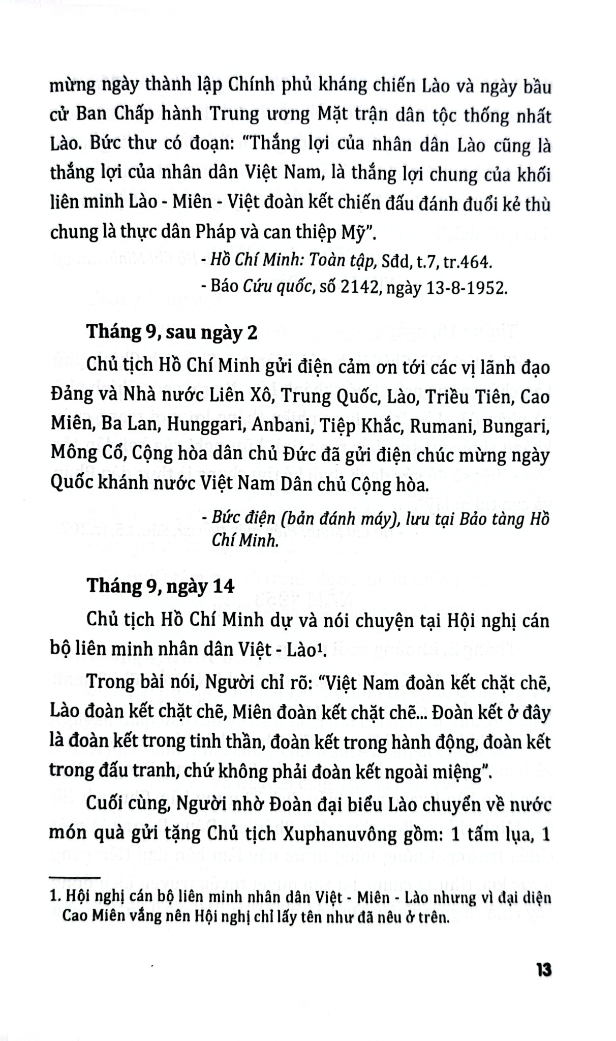 Chủ Tịch Hồ Chí Minh Và Tình Hữu Nghị Việt Nam - Lào - Campuchia - Vũ Thị Kim Yến