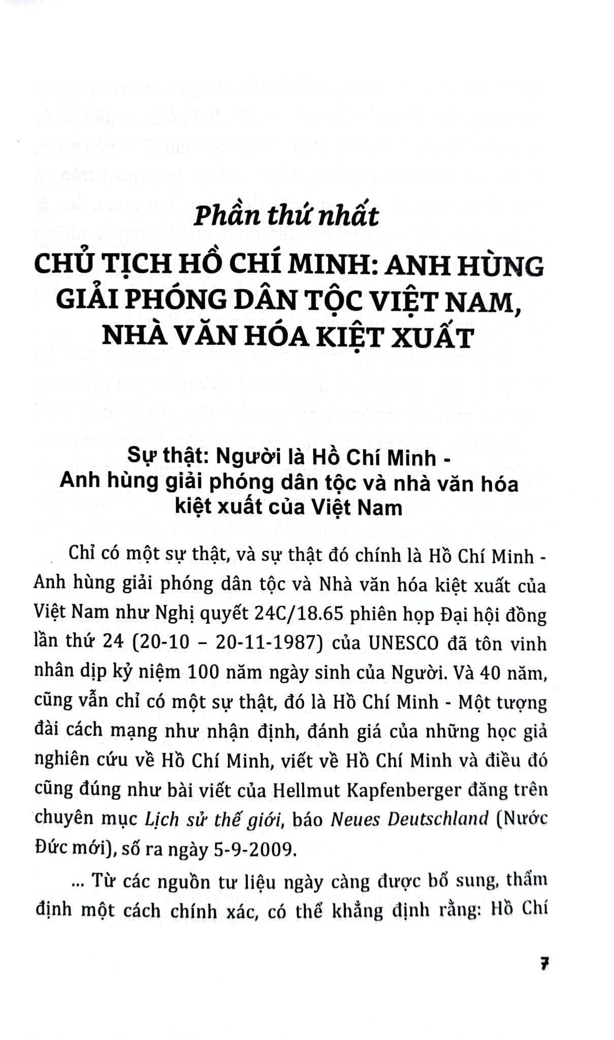 Bác Hồ Trong Lòng Dân Việt Nam Và Trong Trái Tim Nhân Loại - Niềm Tin Tất Thắng - Vũ Thị Kim Yến