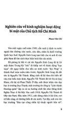 Bác Hồ Trong Lòng Dân Việt Nam Và Trong Trái Tim Nhân Loại - Tài Trí Kiệt Xuất - Vũ Thị Kim Yến