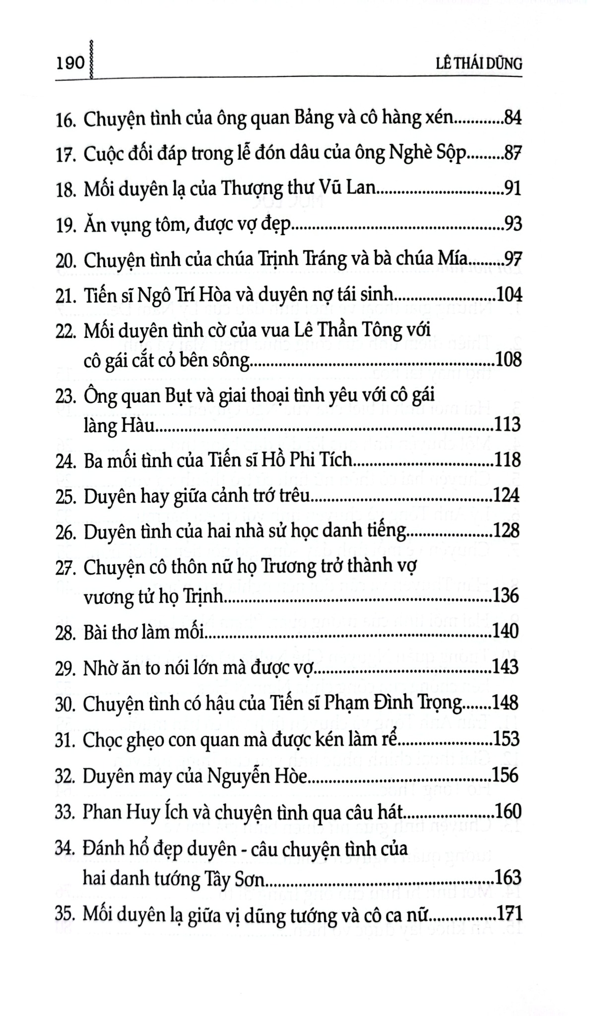 Việt Sử - Duyên Phận Giữa Đời Thường - Lê Thái Dũng