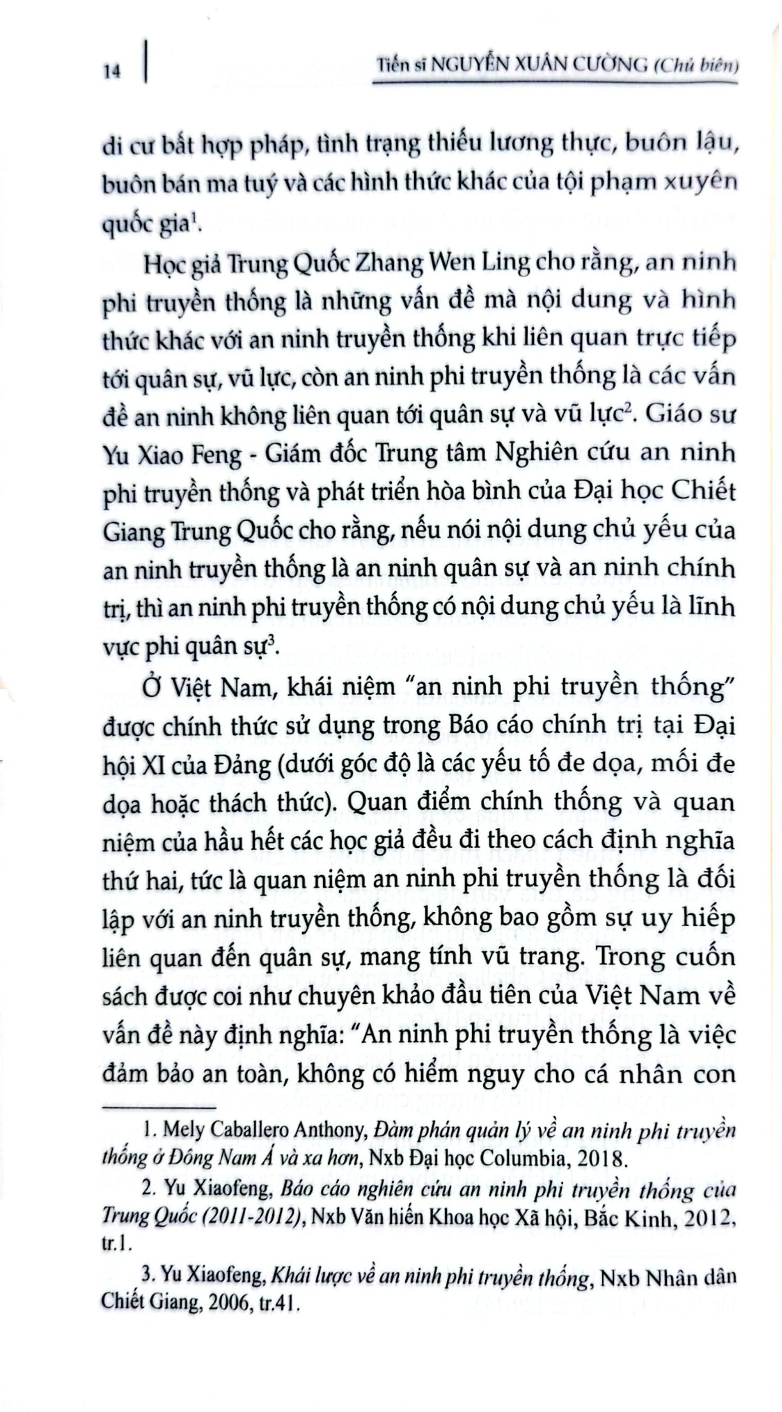 Chủ Quyền Biển Đảo Là Thiêng Liêng Và Bất Khả Xâm Phạm - An Ninh Phi Truyền Thống Ở Biển Đông: Cơ Hội Và Vấn Đề Đặt Ra Đối Với Việt Nam - TS. Nguyễn Xuân Cường