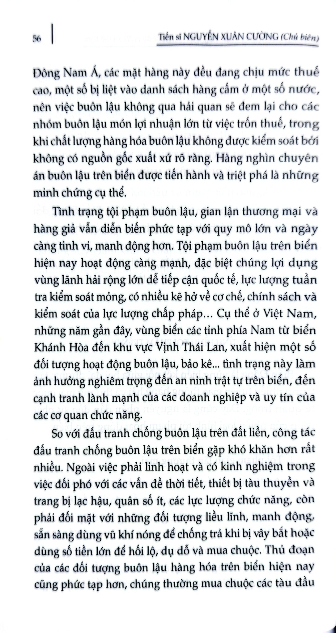 Chủ Quyền Biển Đảo Là Thiêng Liêng Và Bất Khả Xâm Phạm - An Ninh Phi Truyền Thống Ở Biển Đông: Cơ Hội Và Vấn Đề Đặt Ra Đối Với Việt Nam - TS. Nguyễn Xuân Cường