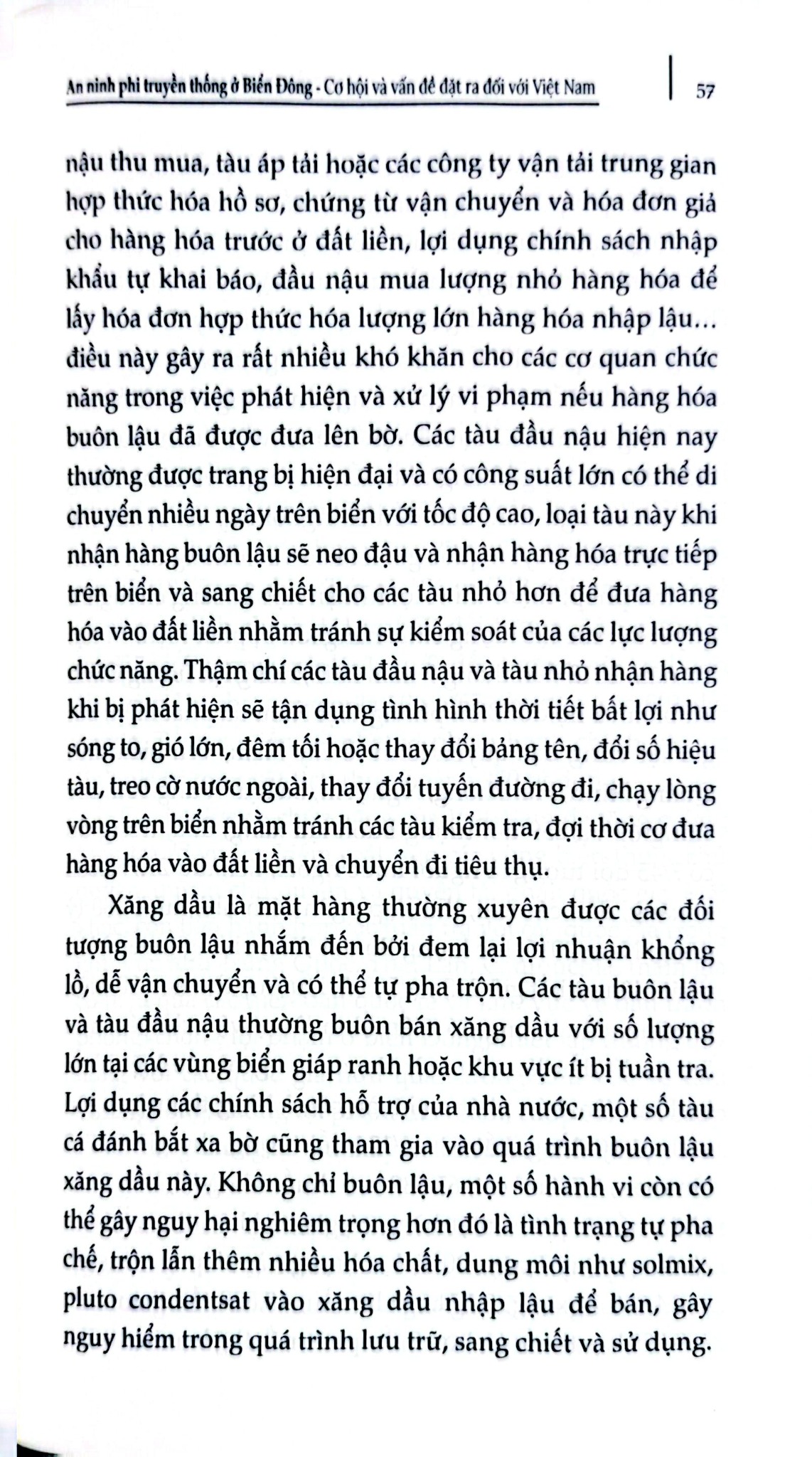 Chủ Quyền Biển Đảo Là Thiêng Liêng Và Bất Khả Xâm Phạm - An Ninh Phi Truyền Thống Ở Biển Đông: Cơ Hội Và Vấn Đề Đặt Ra Đối Với Việt Nam - TS. Nguyễn Xuân Cường