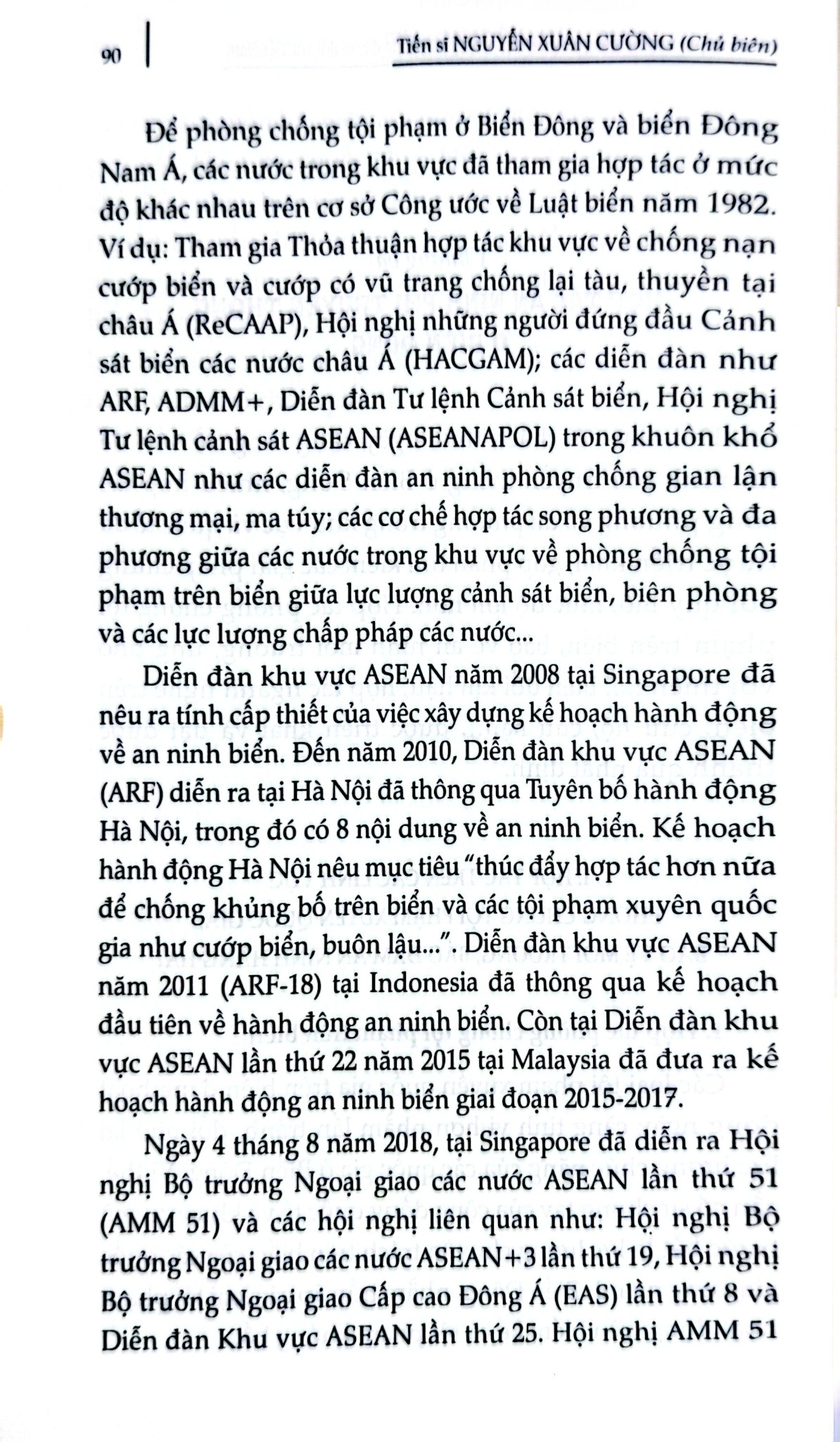 Chủ Quyền Biển Đảo Là Thiêng Liêng Và Bất Khả Xâm Phạm - An Ninh Phi Truyền Thống Ở Biển Đông: Cơ Hội Và Vấn Đề Đặt Ra Đối Với Việt Nam - TS. Nguyễn Xuân Cường