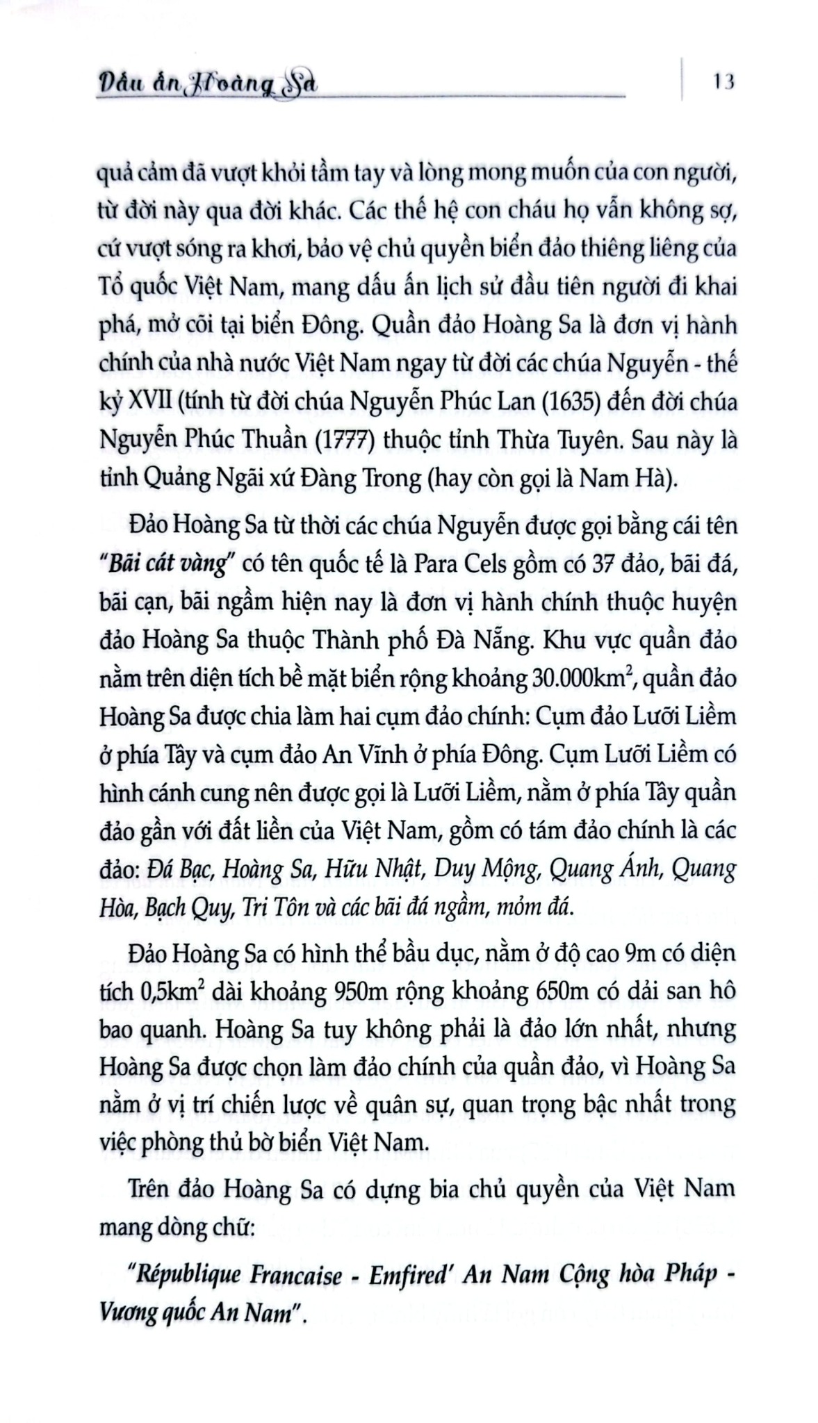 Chủ Quyền Biển Đảo Là Thiêng Liêng Và Bất Khả Xâm Phạm - Dấu Ấn Hoàng Sa - Trần Ngọc Bình