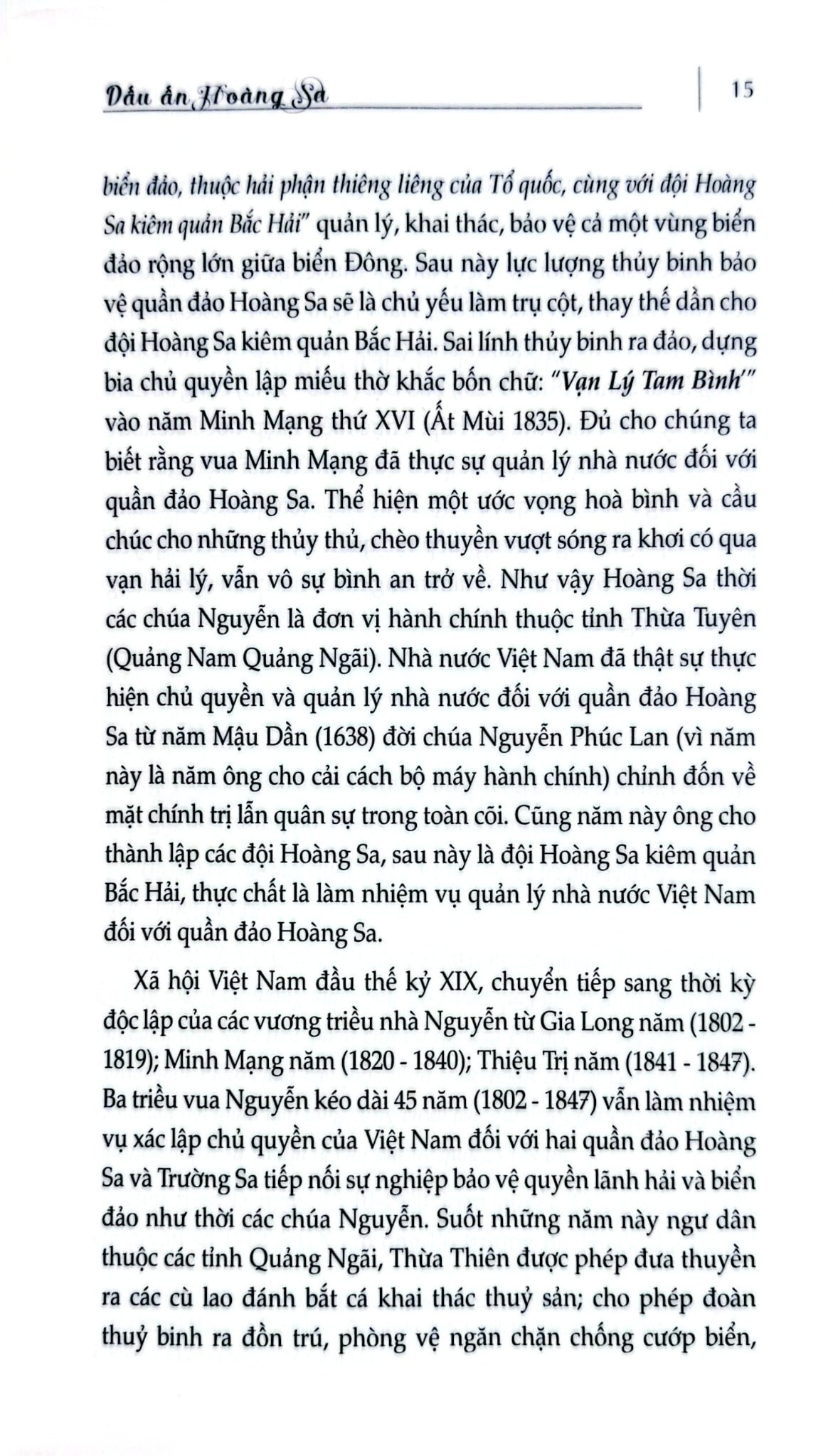 Chủ Quyền Biển Đảo Là Thiêng Liêng Và Bất Khả Xâm Phạm - Dấu Ấn Hoàng Sa - Trần Ngọc Bình