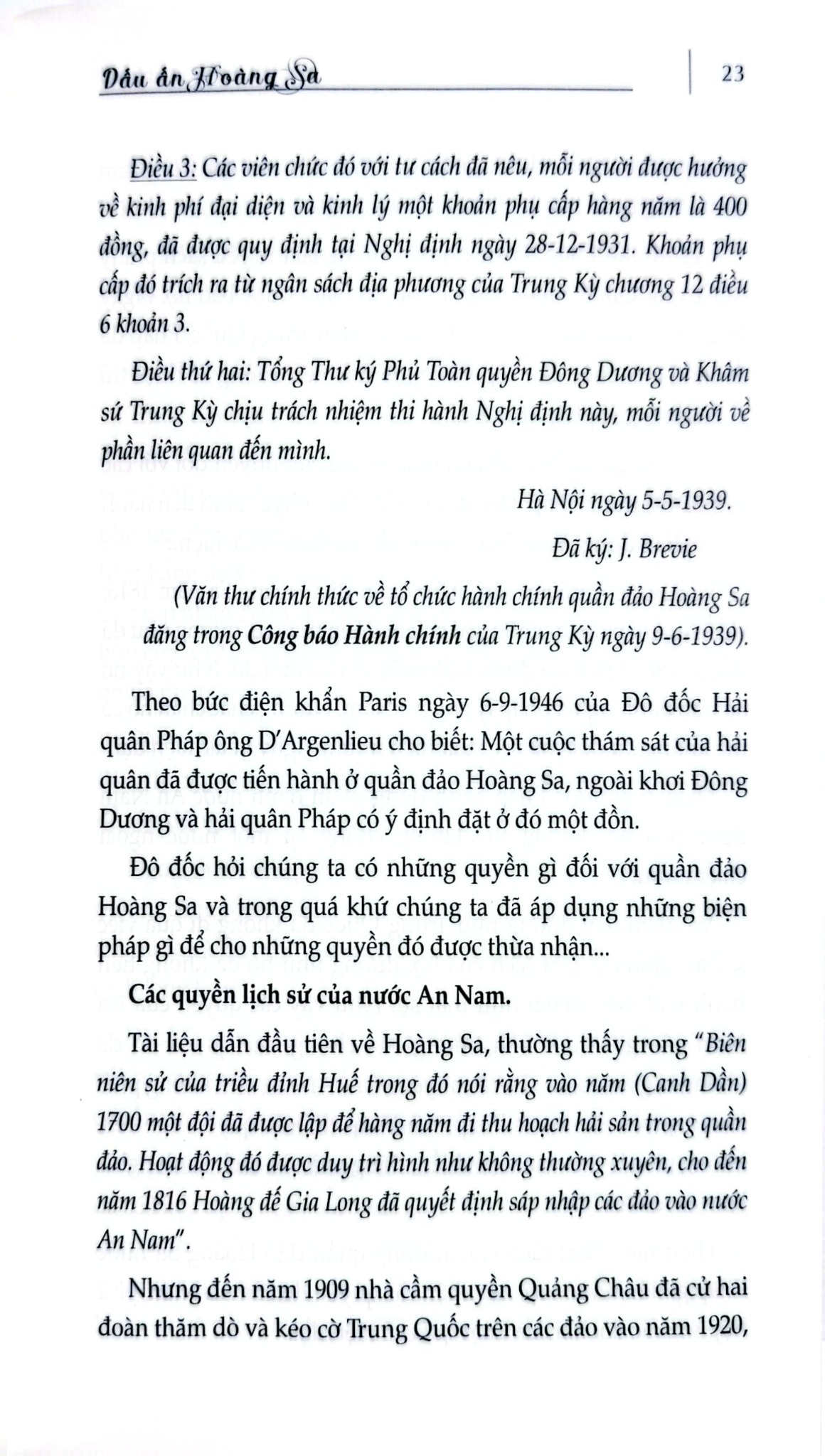 Chủ Quyền Biển Đảo Là Thiêng Liêng Và Bất Khả Xâm Phạm - Dấu Ấn Hoàng Sa - Trần Ngọc Bình