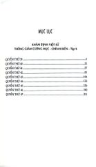Khâm Định Việt Sử Thông Giám Cương Mục - Bộ 7 Cuốn - Quốc Sử Quán Triều Nguyễn