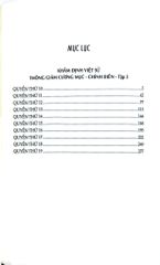 Khâm Định Việt Sử Thông Giám Cương Mục - Bộ 7 Cuốn - Quốc Sử Quán Triều Nguyễn