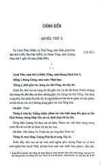Khâm Định Việt Sử Thông Giám Cương Mục - Bộ 7 Cuốn - Quốc Sử Quán Triều Nguyễn