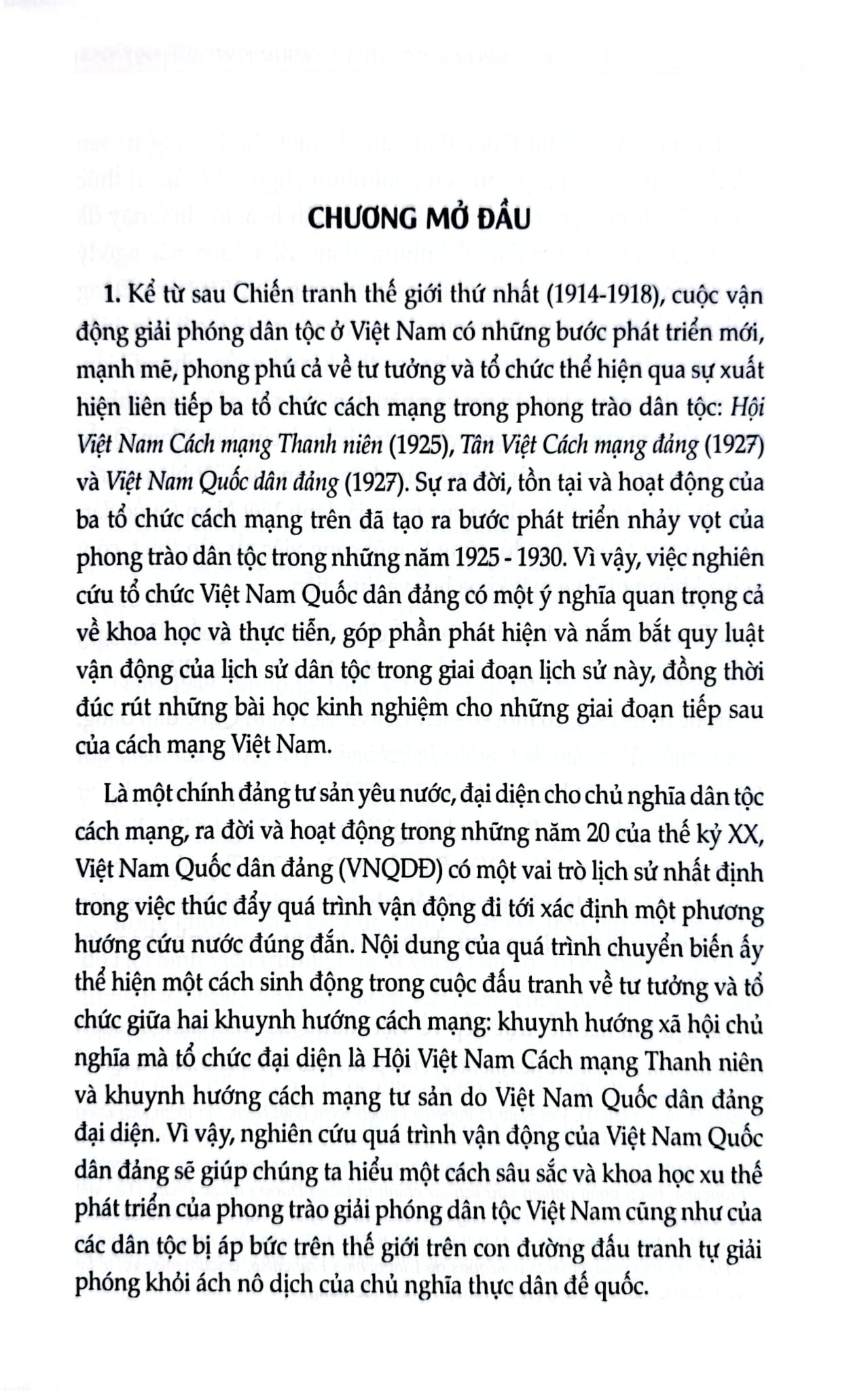 Việt Nam Quốc Dân Đảng Trong Lịch Sử Cách Mạng Việt Nam (1927-1954) - GS.TS. Nguyễn Văn Khánh