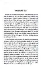Việt Nam Quốc Dân Đảng Trong Lịch Sử Cách Mạng Việt Nam (1927-1954) - GS.TS. Nguyễn Văn Khánh