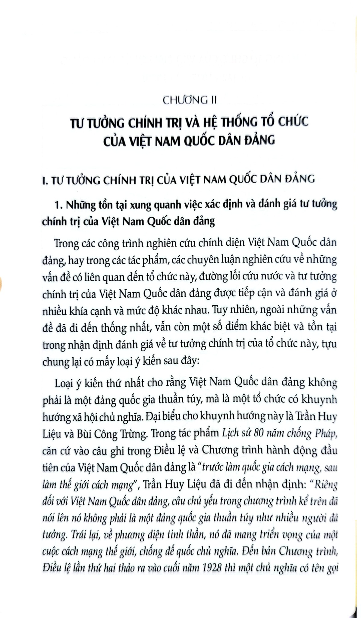 Việt Nam Quốc Dân Đảng Trong Lịch Sử Cách Mạng Việt Nam (1927-1954) - GS.TS. Nguyễn Văn Khánh