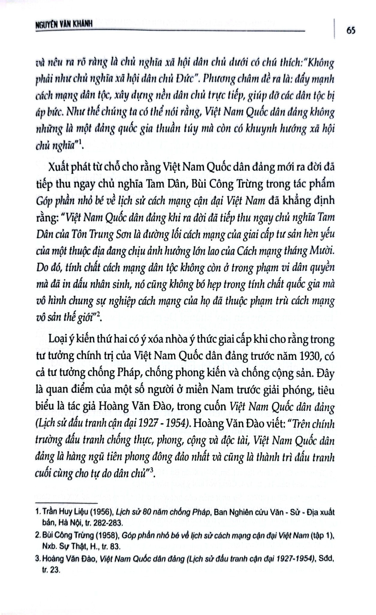 Việt Nam Quốc Dân Đảng Trong Lịch Sử Cách Mạng Việt Nam (1927-1954) - GS.TS. Nguyễn Văn Khánh