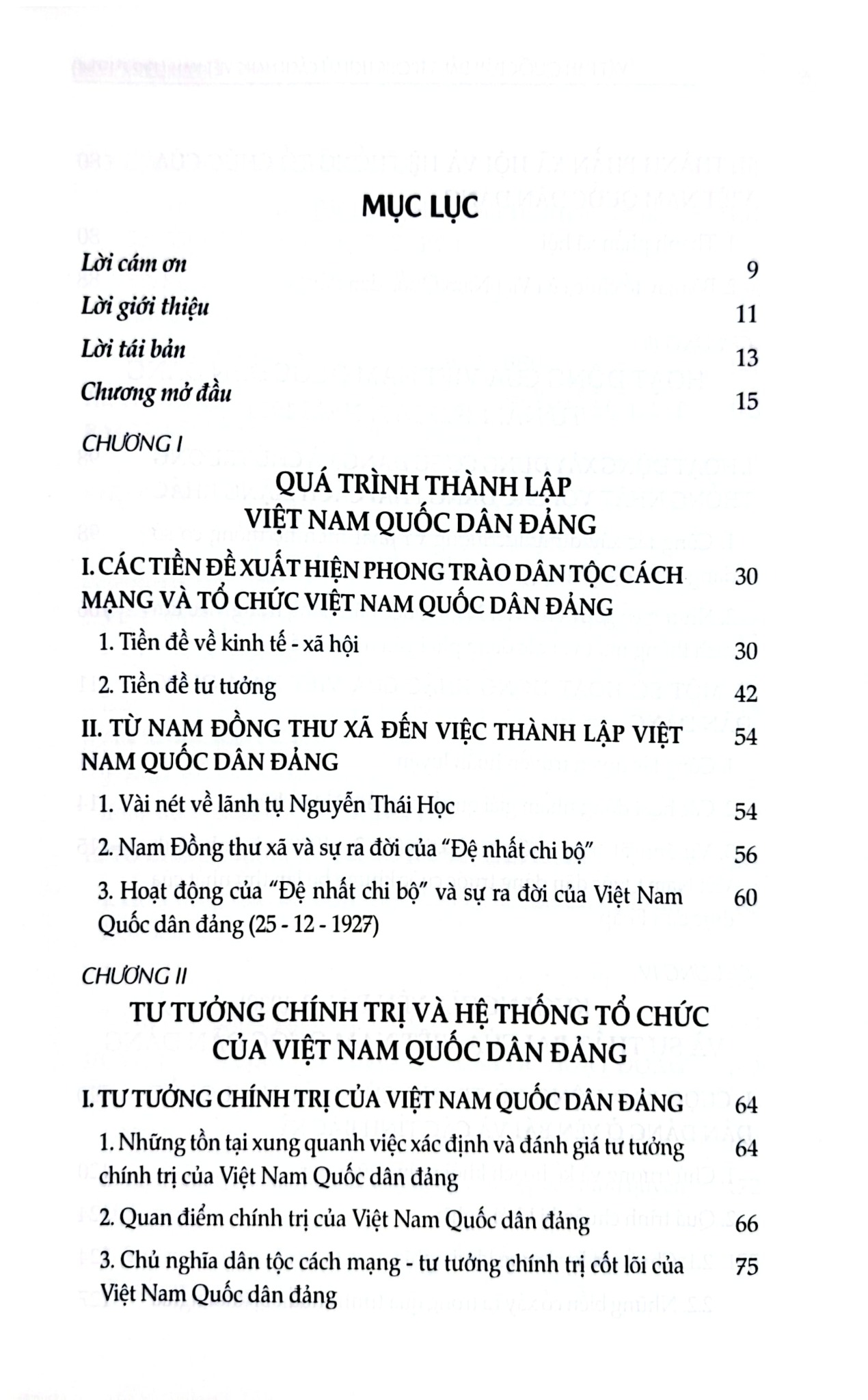 Việt Nam Quốc Dân Đảng Trong Lịch Sử Cách Mạng Việt Nam (1927-1954) - GS.TS. Nguyễn Văn Khánh