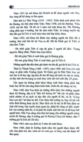  Các Vị Trạng Nguyên, Bảng Nhãn, Thám Hoa Qua Các Triều Đại Phong Kiến Việt Nam - Trần Hồng Đức 