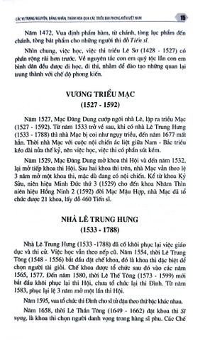  Các Vị Trạng Nguyên, Bảng Nhãn, Thám Hoa Qua Các Triều Đại Phong Kiến Việt Nam - Trần Hồng Đức 