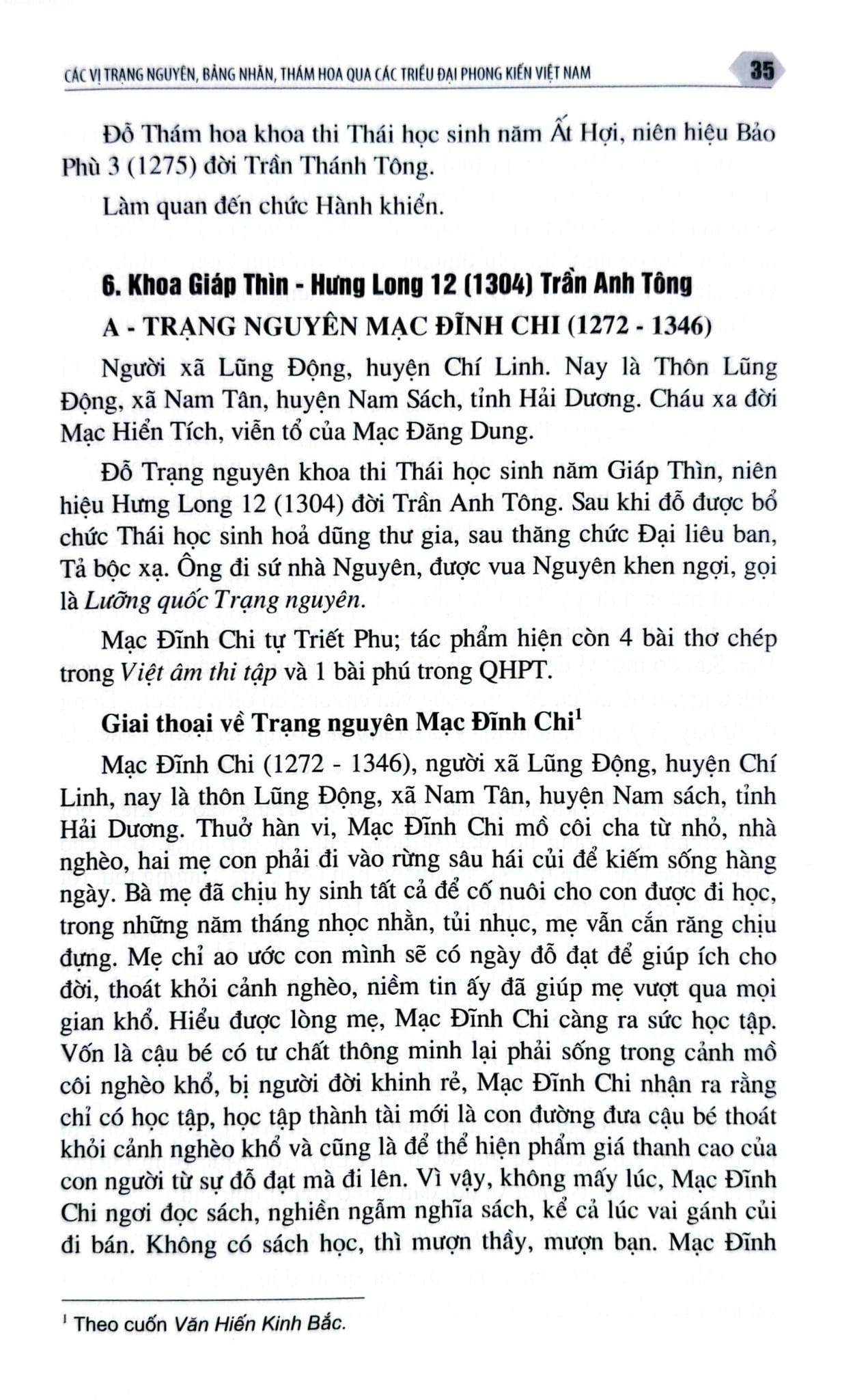 Các Vị Trạng Nguyên, Bảng Nhãn, Thám Hoa Qua Các Triều Đại Phong Kiến Việt Nam - Trần Hồng Đức