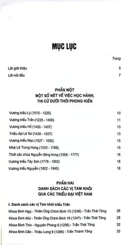  Các Vị Trạng Nguyên, Bảng Nhãn, Thám Hoa Qua Các Triều Đại Phong Kiến Việt Nam - Trần Hồng Đức 