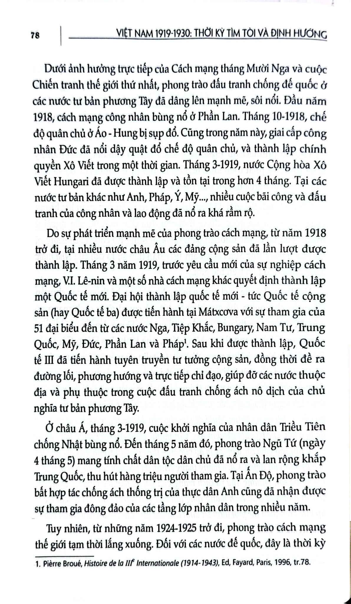 Việt Nam 1919-1930 Thời Kỳ Tìm Tòi Và Định Hướng - GS.TS. Nguyễn Văn Khánh