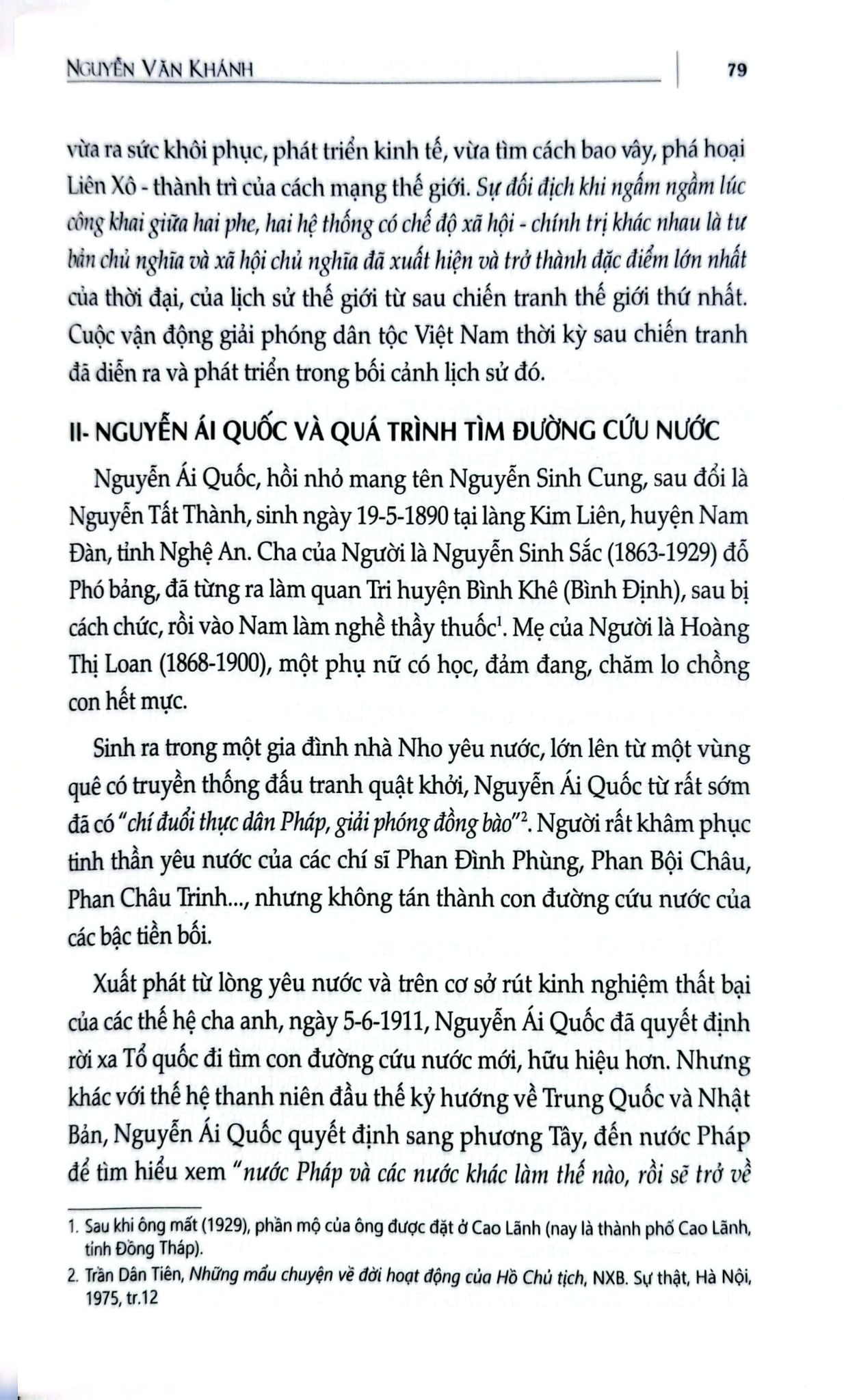 Việt Nam 1919-1930 Thời Kỳ Tìm Tòi Và Định Hướng - GS.TS. Nguyễn Văn Khánh