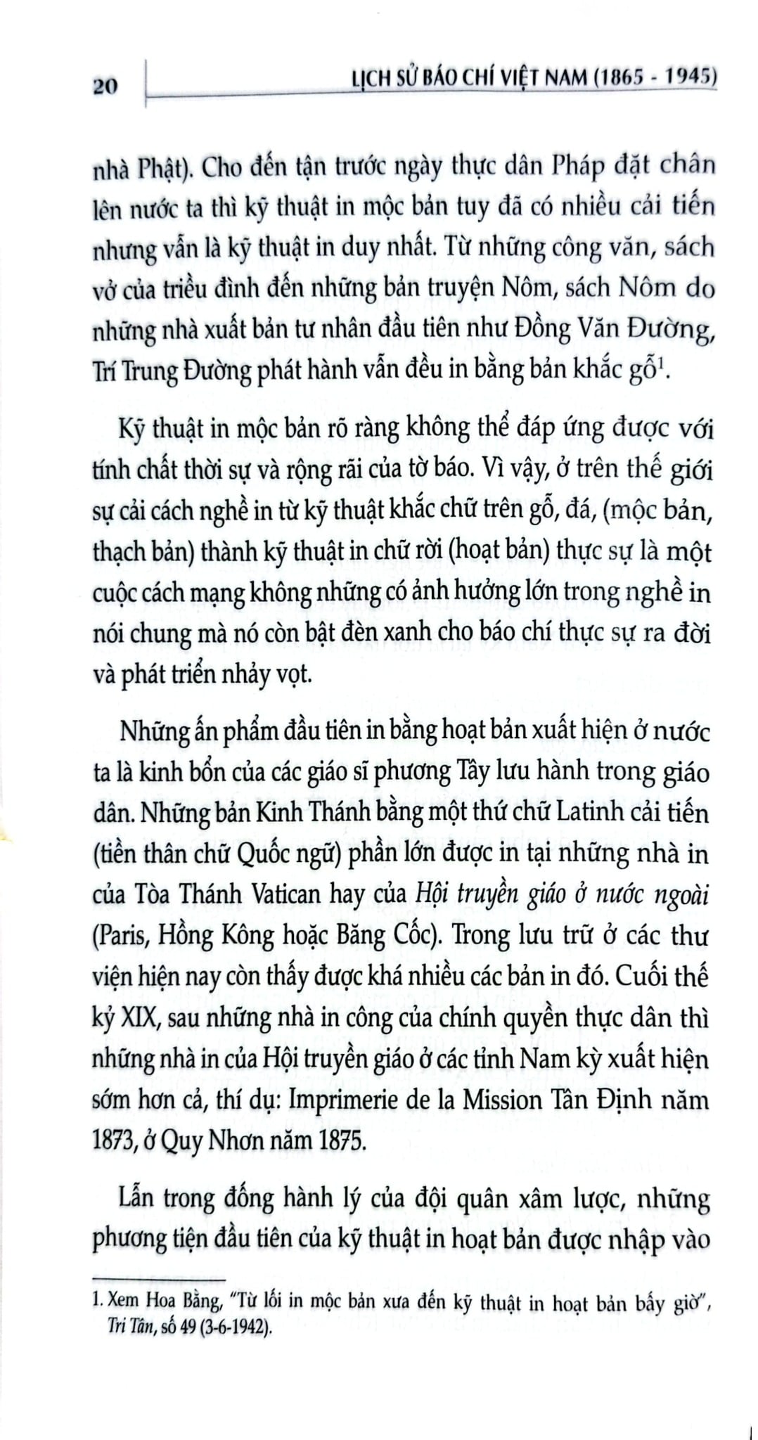 Lịch Sử Báo Chí Việt Nam (1865-1945) - Đỗ Quang Hưng