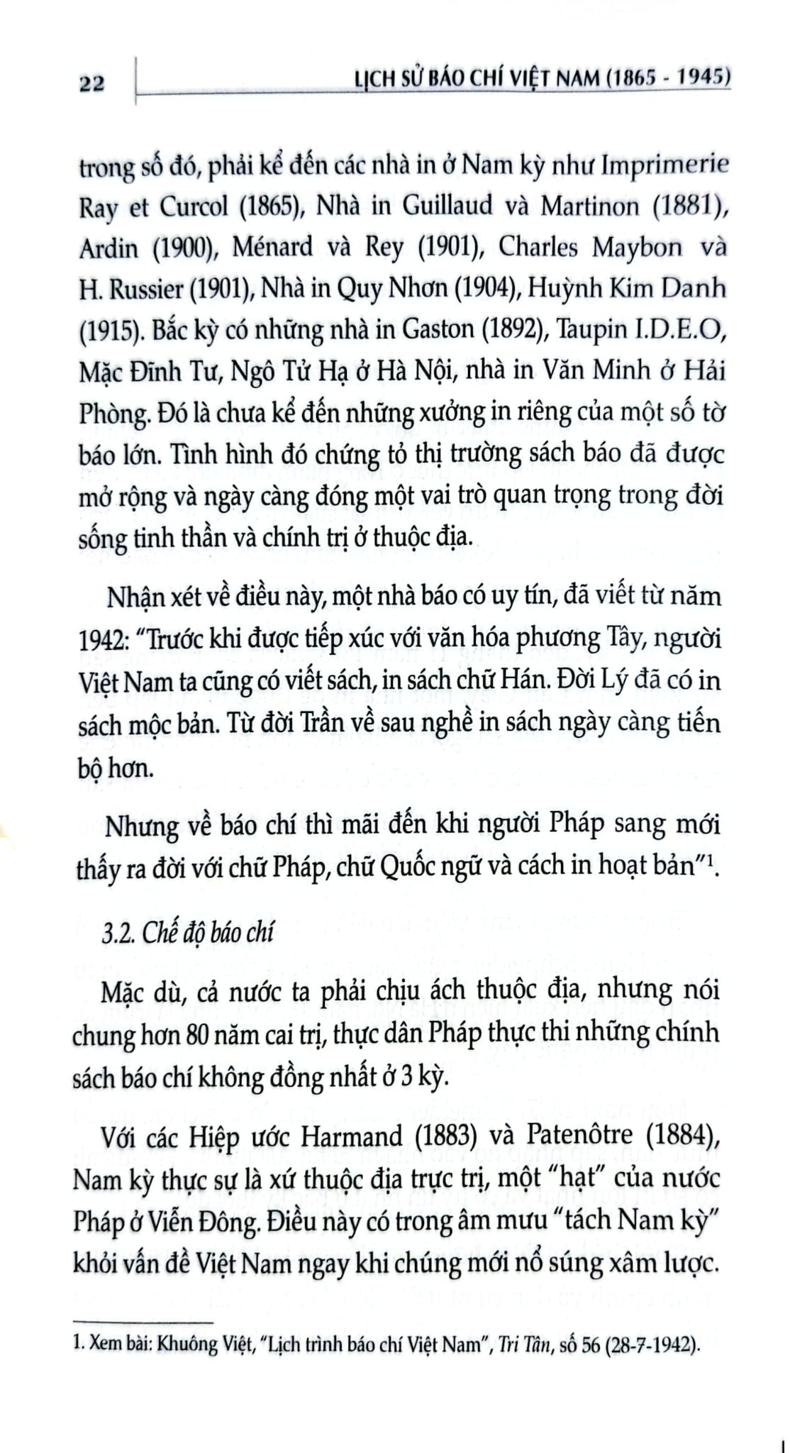 Lịch Sử Báo Chí Việt Nam (1865-1945) - Đỗ Quang Hưng
