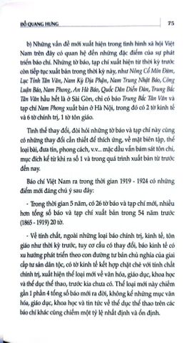  Lịch Sử Báo Chí Việt Nam (1865-1945) - Đỗ Quang Hưng 