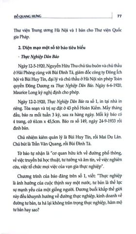  Lịch Sử Báo Chí Việt Nam (1865-1945) - Đỗ Quang Hưng 