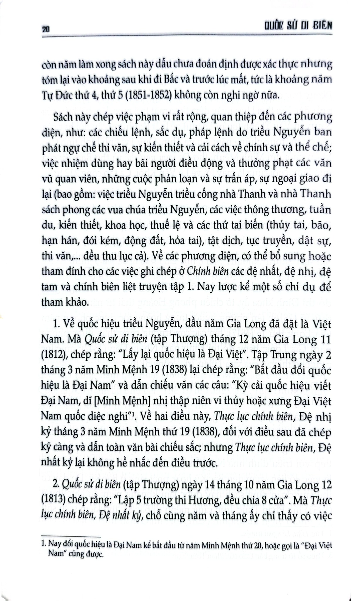 Quốc Sử Di Biên - Nhà nghiên cứu. Phan Thúc Trực