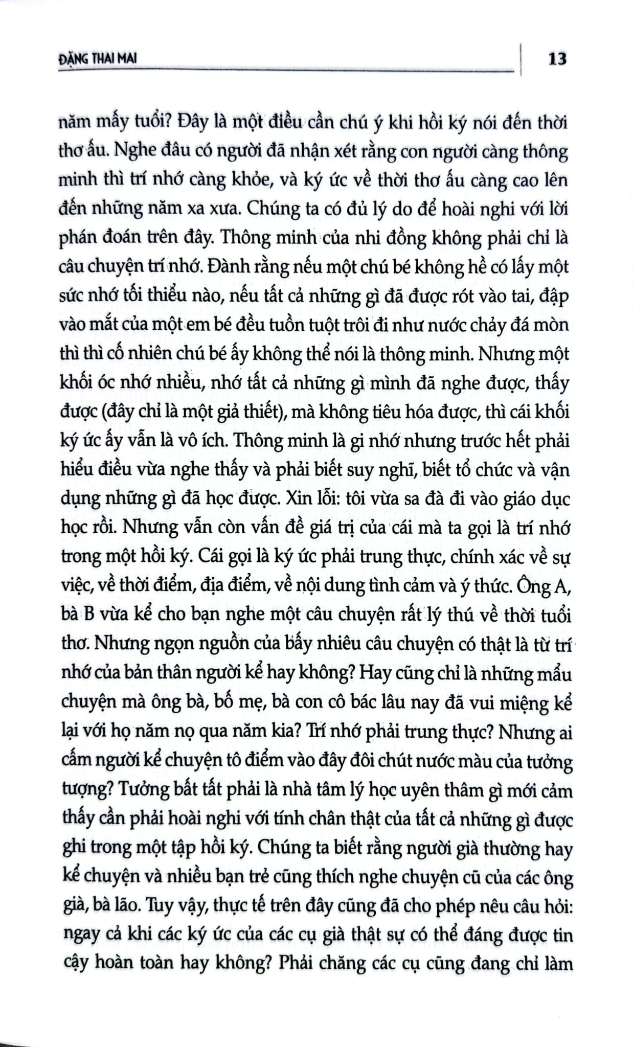 Đặng Thai Mai (Hồi Ký) - Đặng Thai Mai
