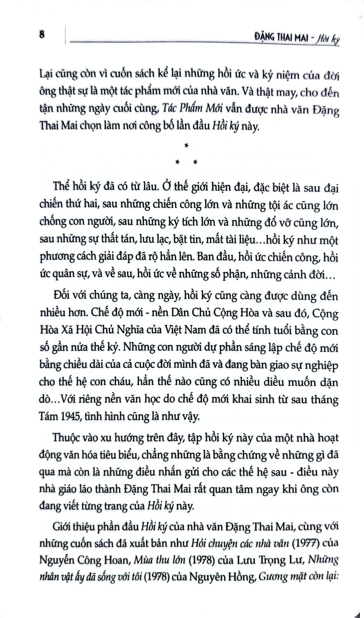 Đặng Thai Mai (Hồi Ký) - Đặng Thai Mai