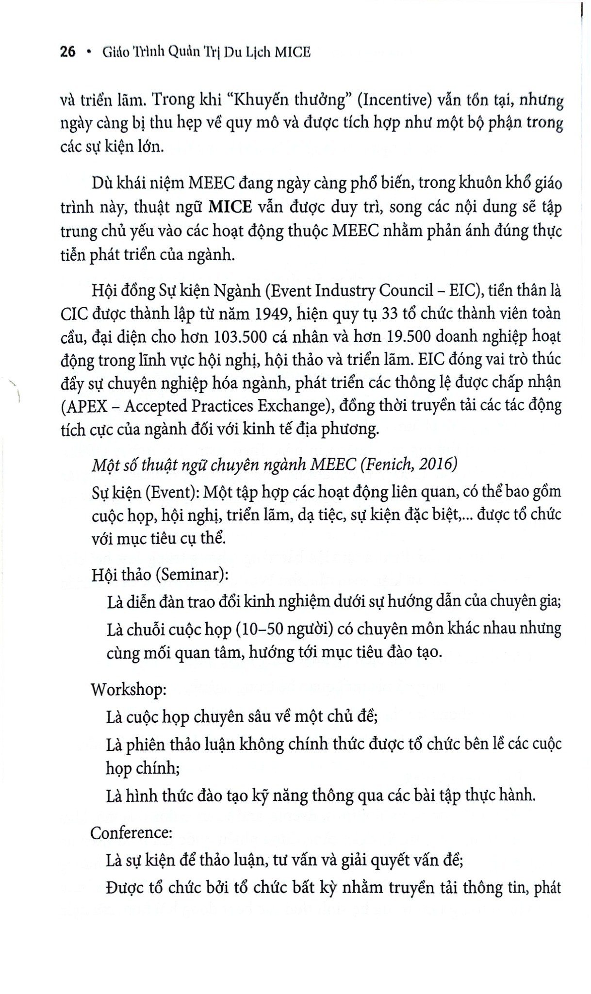 Combo 2 Cuốn Giáo Trình ( Quản Trị Du Lịch MICE + Nghiệp Vụ Tổ Chức Sự Kiện Trong Du Lịch )