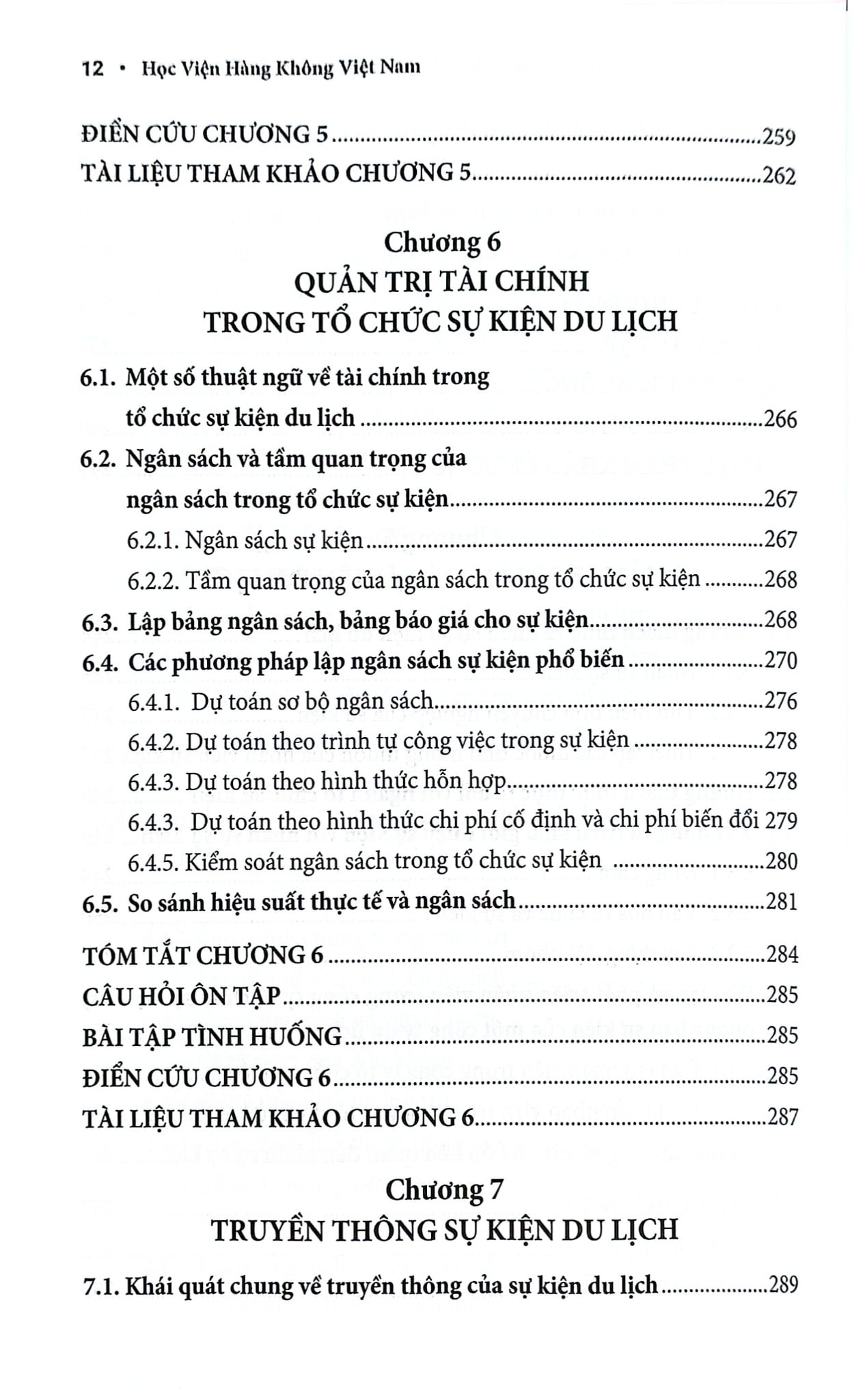 Giáo Trình Nghiệp Vụ Tổ Chức Sự Kiện Trong Du Lịch - GS.TS. Hà Nam Khánh Giao