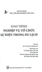 Combo 2 Cuốn Giáo Trình ( Quản Trị Du Lịch MICE + Nghiệp Vụ Tổ Chức Sự Kiện Trong Du Lịch )