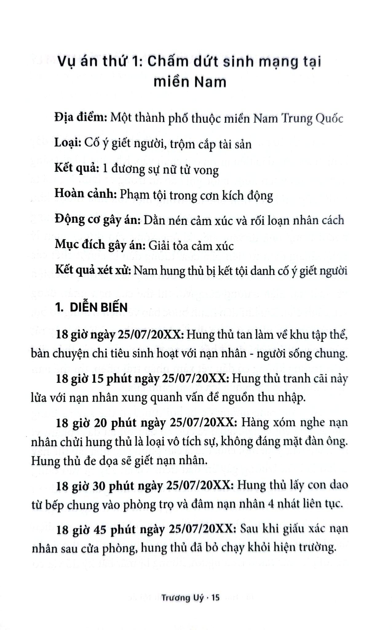 Hai Mươi Dáng Hình Tội Ác - Trương Uý