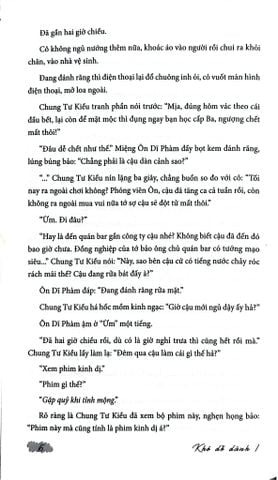Combo 2 Quyển Khó Dỗ Dành ( Tập 1 + 2 ) - Trúc Dĩ