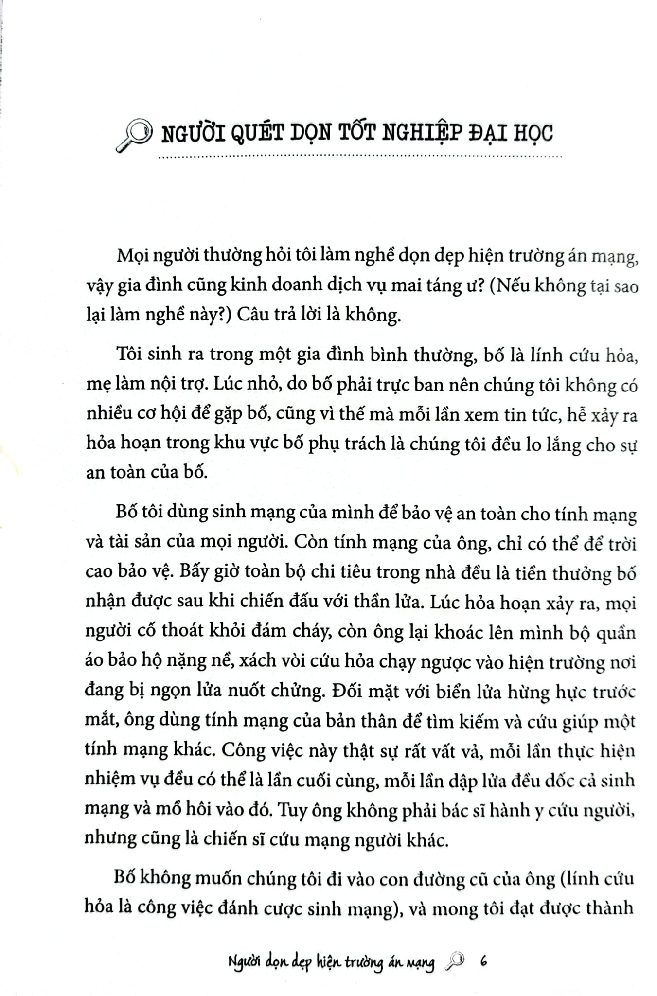 Người Dọn Dẹp Hiện Trường Án Mạng - Lư Lạp Lạp