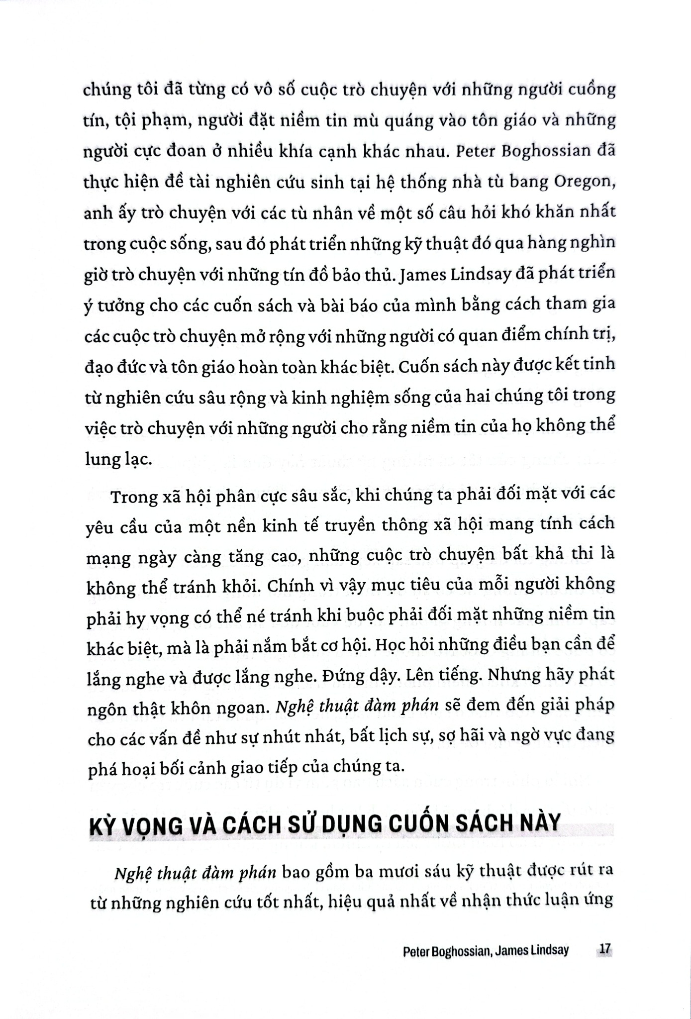 Nghệ Thuật Đàm Phán - Chiến Lược Chinh Phục Những Cuộc Trò Chuyện Bất Khả Thi - Peter Boghossian, James Lindsay