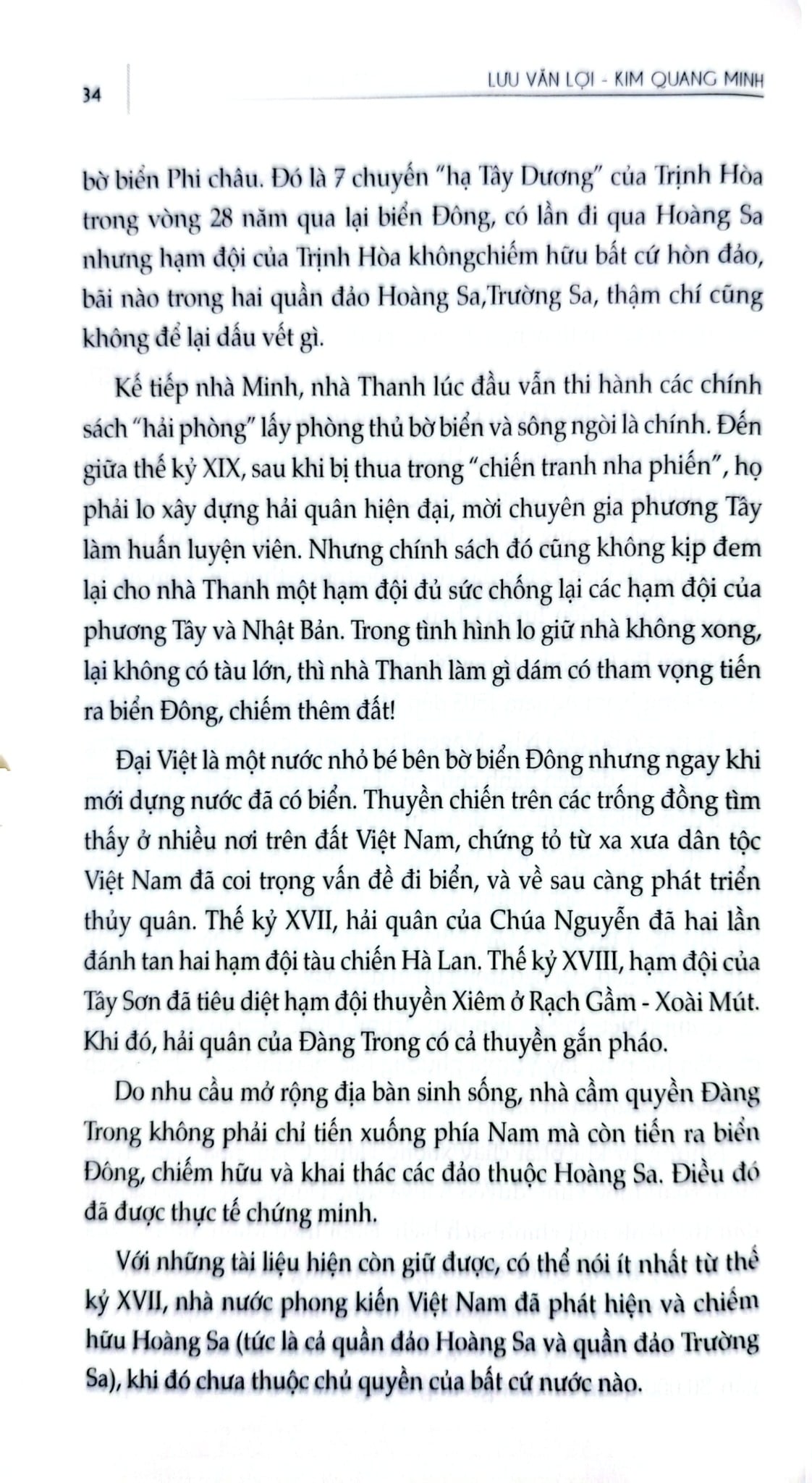 Hoàng Sa, Trường Sa Trong Tâm Thức Người Việt Nam - Lưu Văn Lợi, Kim Quang Minh