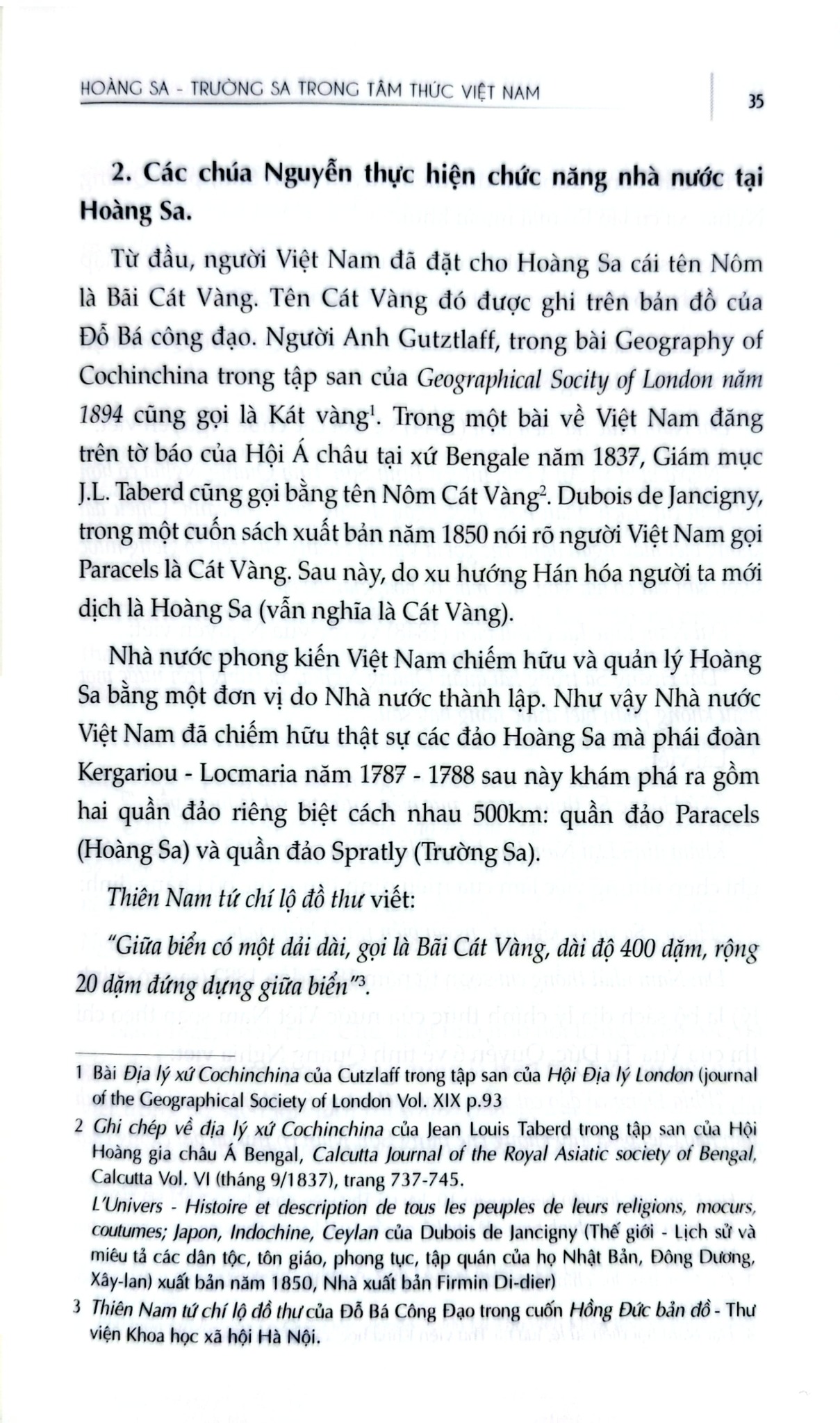 Hoàng Sa, Trường Sa Trong Tâm Thức Người Việt Nam - Lưu Văn Lợi, Kim Quang Minh