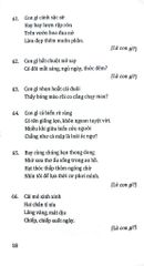 Câu Đố Về Các Loài Vật - Quang Minh