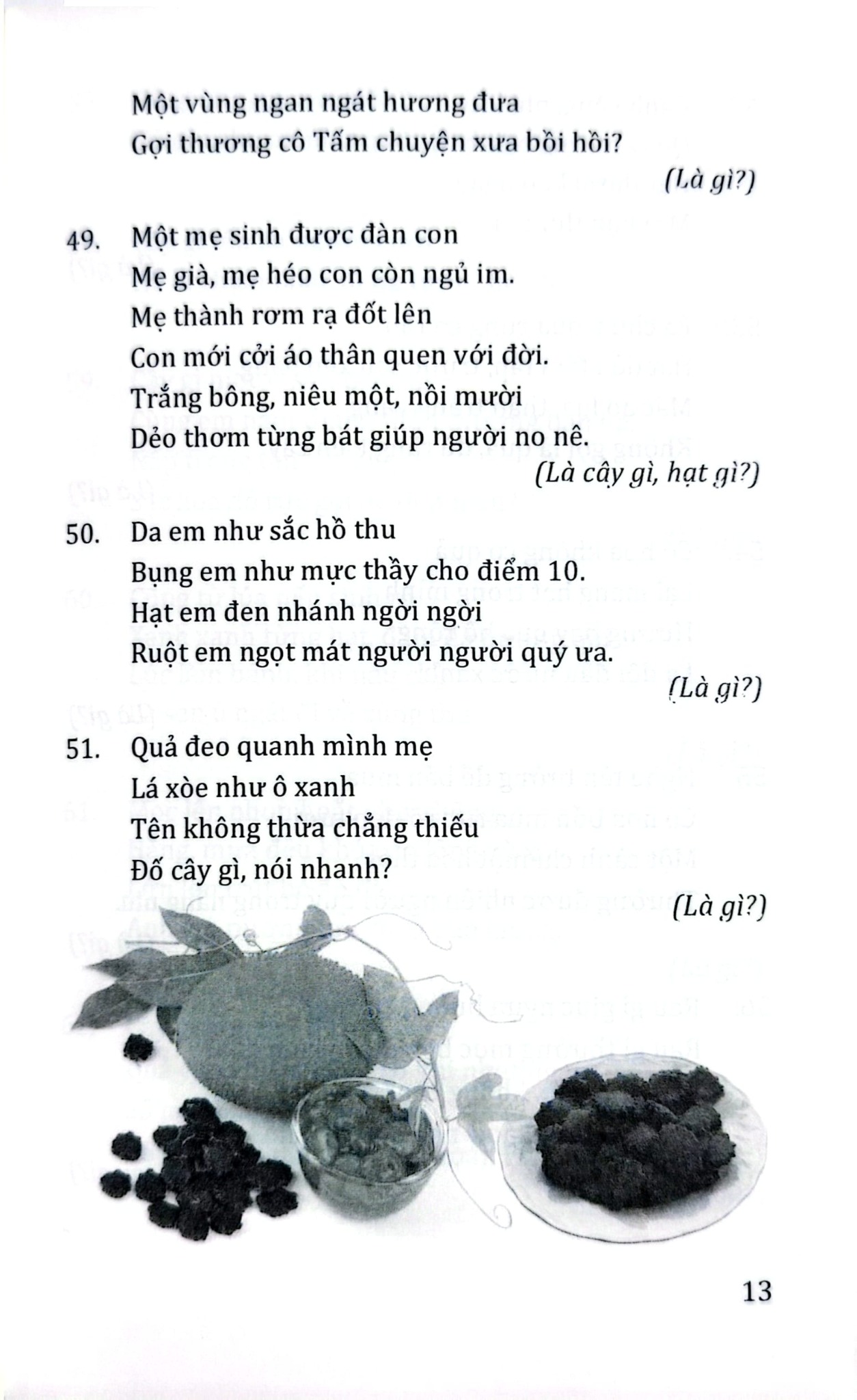 Câu Đố Về Cỏ Cây Hoa Lá - Quang Minh