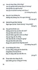 Câu Đố Về Cỏ Cây Hoa Lá - Quang Minh
