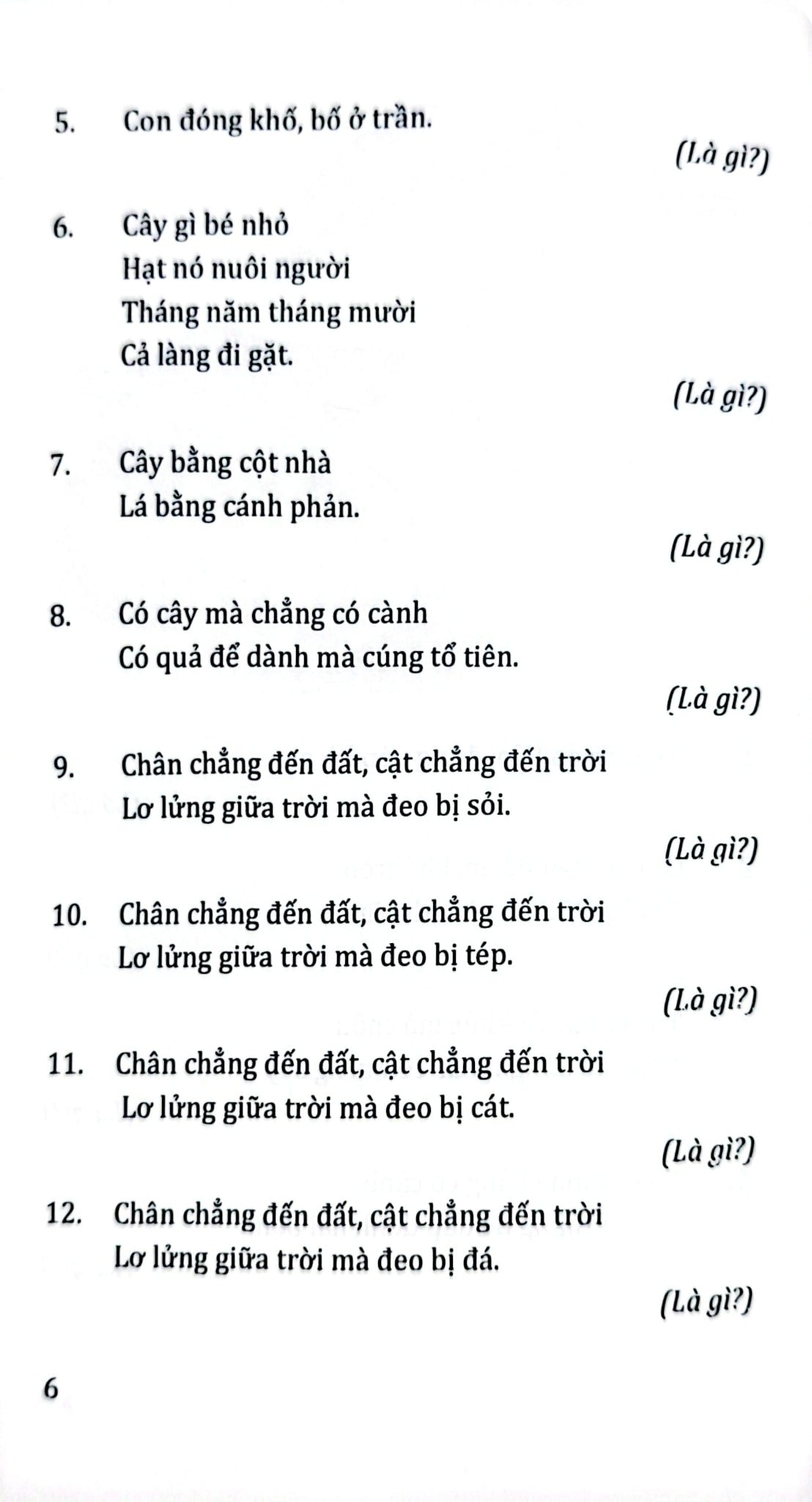 Câu Đố Về Cỏ Cây Hoa Lá - Quang Minh